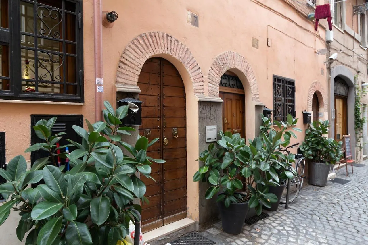 Trastevere Four Seasons Trilussa 1 Rome Apartment